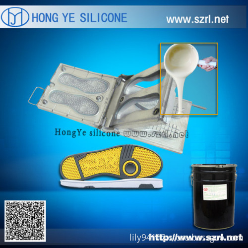 Manual silicone rubber for shoe mold making